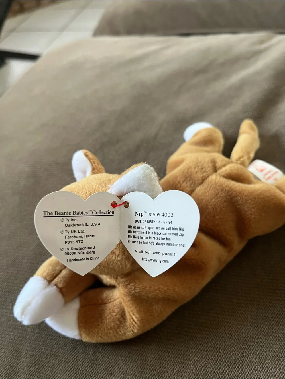 Ty Beanie Babies Flip & Nip Kitty Cats 4th Gen. Beanie’s and Tags are Mint! PVC